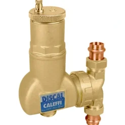 Caleffi 551796A DISCAL® Rotating Collar Air Separator 1& Sweat Union - One-stop shop for professional tools and equipment.