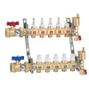Caleffi 6686C5S1A IN TwistFlow™ Radiant Manifold Assembly 3 loop 1& INVERTED - One-stop shop for professional tools and equipment.