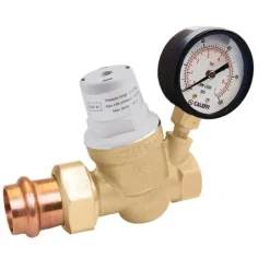 Caleffi 533650HA PressCal™ Compact PRV ASSE 1003, Single Union 3/4& press union in, FNPT out - One-stop shop for professional tools and equipment.