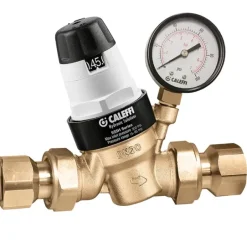 Caleffi 535391HA PressCal™ PRV ASSE 1003, Female 2& NPT w/ Pressure Gauge - One-stop shop for professional tools and equipment.
