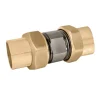 Caleffi NA51249 Dual Union Serviceable low lead check ½& sweat - One-stop shop for professional tools and equipment.