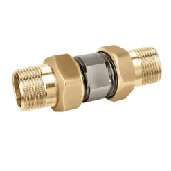 Caleffi NA51240 Dual Union Serviceable low lead check ½& MNPT - One-stop shop for professional tools and equipment.