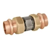 Caleffi NA51376 Dual Union Serviceable low lead check 1-1/4& press - One-stop shop for professional tools and equipment.