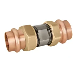 Caleffi NA51376 Dual Union Serviceable low lead check 1-1/4& press - One-stop shop for professional tools and equipment.