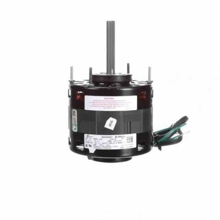 Century Fan and Blower Motor, 1/8 HP, 1 Ph, 60 Hz, 115 V, 1050 RPM, 1 Speed, 42 Frame, OAO - BLR6403 - One-stop shop for professional tools and equipment.