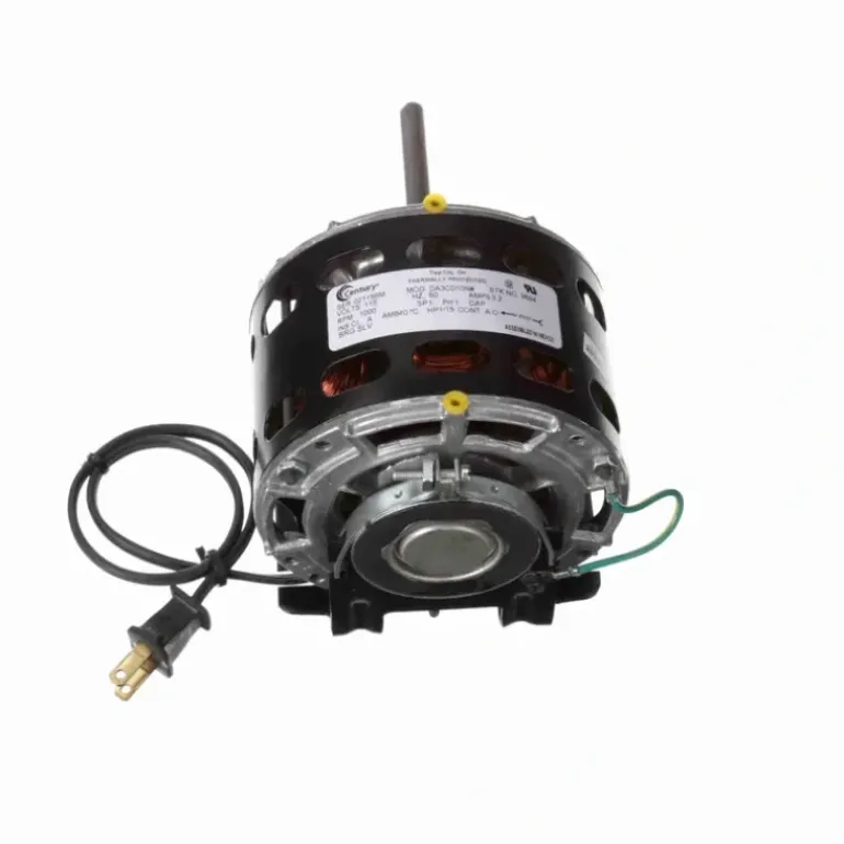 Century Ventilation Motor, 1/15 HP, 1 Ph, 60 Hz, 115 V, 1000 RPM, 1 Speed, 42 Frame, OAO - 9694 - One-stop shop for professional tools and equipment.