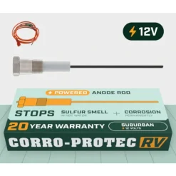 Corro-Protec 96394 12V RV Powered Anode Rod for Suburban and Mor-Flo - One-stop shop for professional tools and equipment.