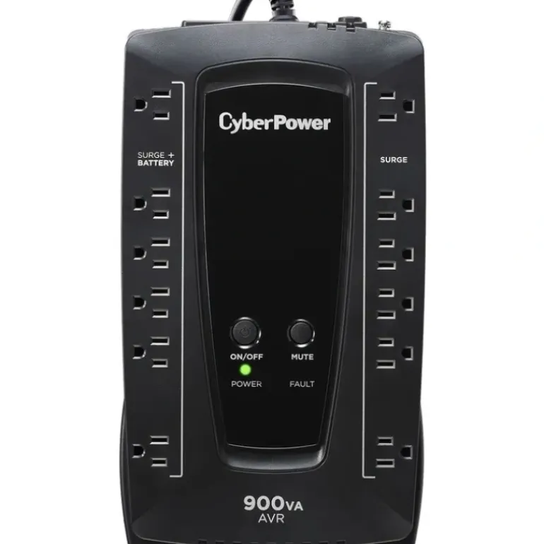 CyberPower AVR Series AVRG900U 900VA 480W Desktop UPS with AVR and USB - 900 VA/480 W - 10 Minute - Desktop - 10 Minute - 12 x NEMA 5-15R - Surge, EMI, RFI - One-stop shop for professional tools and equipment.