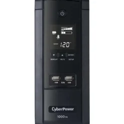 CyberPower BRG1000AVRLCD Intelligent LCD UPS Systems - 1000VA/600W, 120 VAC, NEMA 5-15P, Mini-Tower, 10 Outlets, LCD, PowerPanel® Personal, $350000 CEG, 5YR Warranty - One-stop shop for professional tools and equipment.