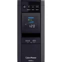 CyberPower CP1000PFCLCD UPS 1000VA 600W PFC compatible Pure sine wave - 1000VA/600W - Mini-tower - 3 Minute Full Load - 10 x NEMA 5-15R - One-stop shop for professional tools and equipment.