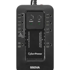 CyberPower EC550G Ecologic 550VA/330W Energy Efficient Desktop ECO UPS - 550 VA/330 W - Full Load Run-time 2 minutes - Desktop - 8 x NEMA 5-15R - One-stop shop for professional tools and equipment.