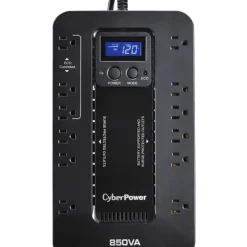 CyberPower EC650LCD Ecologic 650VA/390W Energy Efficient LCD Desktop ECO UPS - 650 VA/390 W - Desktop - 8 Minute Half Load - 8 x NEMA 5-15R - One-stop shop for professional tools and equipment.