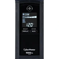 CyberPower Intelligent LCD CP1000AVRLCD 1000VA Tower UPS - 1000VA/600W - 1 Minute Full Load - 4 x NEMA 5-15R - Surge-protected, 5 x NEMA 5-15R - Battery/Surge-protected - One-stop shop for professional tools and equipment.