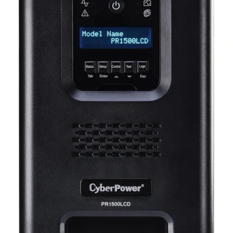 CyberPower Smart App Sinewave PR1500LCD 1500VA Mini-Tower UPS - 1500 VA/1050 W - 120 V AC - 8 Minute - Mini-tower - 8 Minute - NEMA 5-15P, 8 x NEMA 5-15R - One-stop shop for professional tools and equipment.