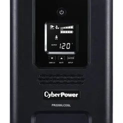 CyberPower Smart App Sinewave PR3000LCDSL 3000VA Pure Sine Wave Tower LCD UPS - 3000 VA/2700 W - Tower - 2 Minute - 6 x NEMA 5-20R - , 1 x NEMA L5-30R - One-stop shop for professional tools and equipment.