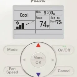 Daikin BRC944B2 Controller, Wired Remote, Mini Split, 64 to 90 degF, Wall - One-stop shop for professional tools and equipment.