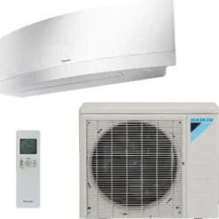Daikin 9,000 BTU 18 SEER Wall Mounted Daikin Mini-Split Emura White Single Zone Heat Pump - FTXR09RX-W - One-stop shop for professional tools and equipment.
