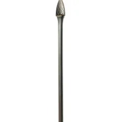 Dedeco 13634 Carbide Bur D/C Tree - Point 1/4 x 1/4 x 1/2 (SG-1L6) 1/Unit - One-stop shop for professional tools and equipment.
