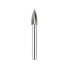 Dedeco 12719 Carbide Bur S/C Tree - Point 1/4 x 5/16 x3/4 (SG-2) 1/Unit - One-stop shop for professional tools and equipment.