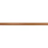 Dedeco 0231 Rubber Abrasive Block/Stick Round 6 x 5/16 - Brown Extra Coarse Aluminum Oxide 1/Unit - One-stop shop for professional tools and equipment.
