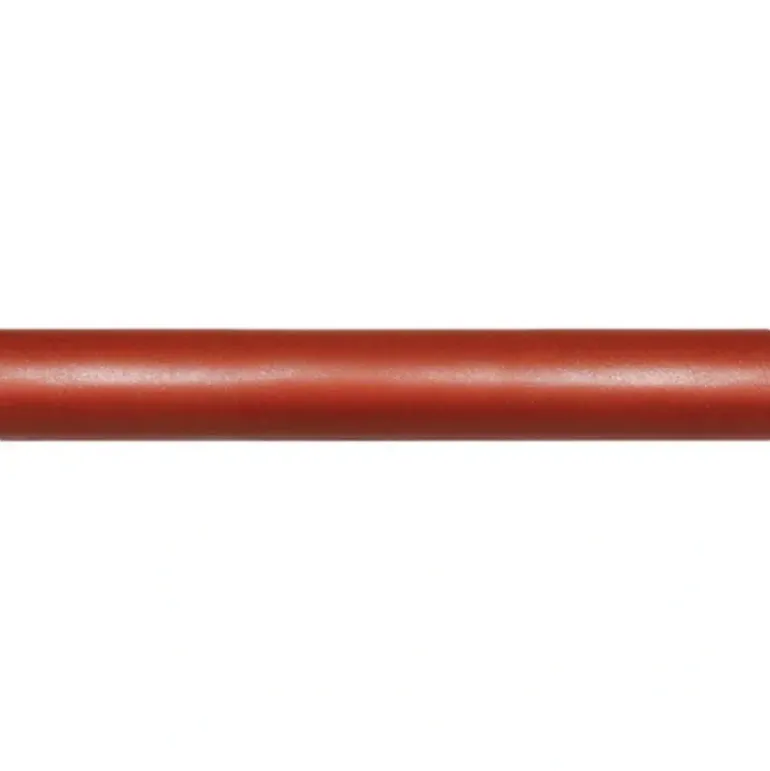 Dedeco 0249 Rubber Abrasive Block/Stick Round 6 x 3/4 - Red Fine Silicon Carbide 1/Unit - One-stop shop for professional tools and equipment.
