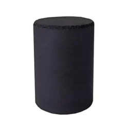 Dedeco 0092 Rubber Abrasive Cone - Cylinder 1 x 3/4 - Black Coarse Silicon Carbide 1/Unit - One-stop shop for professional tools and equipment.