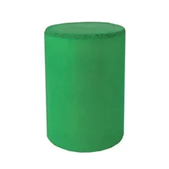 Dedeco 0093 Rubber Abrasive Cone - Cylinder 1 x 3/4 - Green Medium Silicon Carbide 1/Unit - One-stop shop for professional tools and equipment.