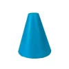 Dedeco 0075 Rubber Abrasive Cone - Tapered 1 x 3/4 - 1/4 Blue Extra Fine Silicon Carbide 1/Unit - One-stop shop for professional tools and equipment.