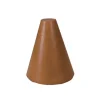 Dedeco 0081 Rubber Abrasive Cone - Tapered 1-1/2 x 1 - 1/4 Brown Extra Coarse Aluminum Oxide 1/Unit - One-stop shop for professional tools and equipment.