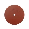 Dedeco 0149 Rubber Abrasive Wheel 4 x 1/4 x 1/2 - Red Fine Silicon Carbide 1/Unit - One-stop shop for professional tools and equipment.