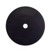 Dedeco 0147 Rubber Abrasive Wheel 4 x 1/4 x 1/2 - Black Coarse Silicon Carbide 1/Unit - One-stop shop for professional tools and equipment.