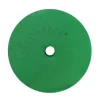 Dedeco 0158 Rubber Abrasive Wheel 4 x 3/4 x 1/2 - Green Medium Silicon Carbide 1/Unit - One-stop shop for professional tools and equipment.