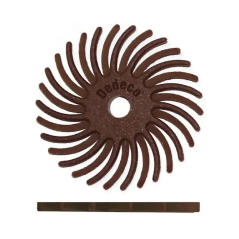Dedeco 2241 Sunburst 2 TC Discs Brown 36 Grit Size (A/O) 12/Bx - One-stop shop for professional tools and equipment.
