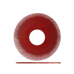 Dedeco 1886 Sunburst 6 TC Discs Red 220 Grit Size (A/O) 40/Bx - One-stop shop for professional tools and equipment.