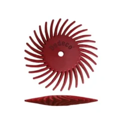 Dedeco 1945 Sunburst 7/8 TC Knife-Edge Red 220 Grit Size (A/O) 12/Bx - One-stop shop for professional tools and equipment.