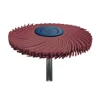 Dedeco 1831 Sunburst 3 TC 6-Ply Red 220 Grit Size (A/O) 1/4 1/Unit - One-stop shop for professional tools and equipment.
