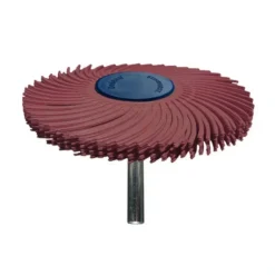 Dedeco 1831 Sunburst 3 TC 6-Ply Red 220 Grit Size (A/O) 1/4 1/Unit - One-stop shop for professional tools and equipment.