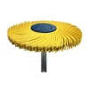Dedeco 1829 Sunburst 3 TC 6-Ply Yellow 80 Grit Size (A/O) 1/4 1/Unit - One-stop shop for professional tools and equipment.