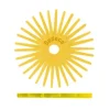 Dedeco 2216 Sunburst 1 TS Discs Yellow 80 Grit Size (A/O) 48/Bx - One-stop shop for professional tools and equipment.