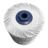 Dedeco 2394 Sunburst 4 x 4 TC Discs White 120 Grit Size 1/Unit - One-stop shop for professional tools and equipment.