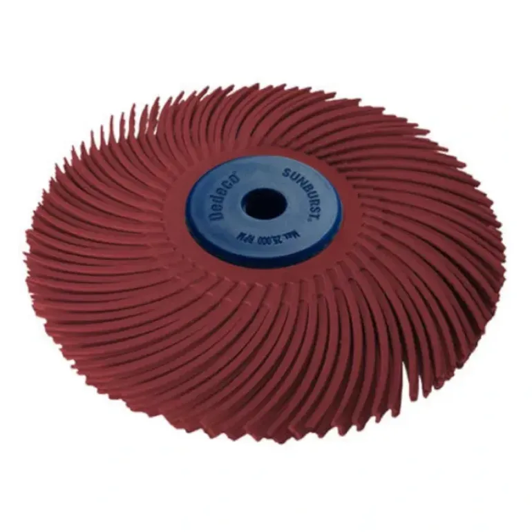 Dedeco 2275 Sunburst 4 x 1/2 TC Red 220 Grit Size (A/O) 1/UNIT - One-stop shop for professional tools and equipment.