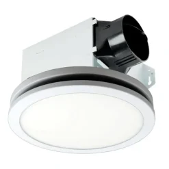 Delta Breez ITG80RLED-ADJ BreezIntegrity Ventilation Fans 80 CFM Fan/LED Edge-Lit, Flat Round Panel with Adjustable Color Temperature - One-stop shop for professional tools and equipment.