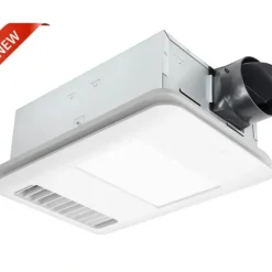 Delta Breez RAD80ELED BreezRadiance 80 CFM Fan/Edge-lit Dimmable LED Light with Heater - One-stop shop for professional tools and equipment.