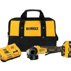 Dewalt DCG415W1 20V Max* Xr® Brushless 4-1/2-5 In Switch Small Angle Grinder With Power Detect Tool Technology Kit - One-stop shop for professional tools and equipment.