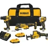 Dewalt DCK489D2 Atomic 20V Max* Brushless Cordless 4-Tool Combo Kit - One-stop shop for professional tools and equipment.