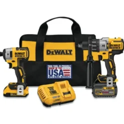 Dewalt DCK299D1T1 Flexvolt® Cordless Hammerdrill & Impact Driver Combo Kits - One-stop shop for professional tools and equipment.