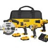 Dewalt DCK466D2 20V Max* Cordless 4-Tool Combo Kit - One-stop shop for professional tools and equipment.