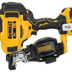 Dewalt DCN45RND1 20V Max* 15° Cordless Coil Roofing Nailer Kit - One-stop shop for professional tools and equipment.