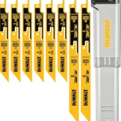 Dewalt DWABK48SETCS 8Pc. Breakaway Reciprocating Saw Blade Set W/Case - One-stop shop for professional tools and equipment.