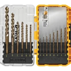Dewalt DWA1240 Industrial Cobalt Alloy Steel Set With Tough Case®+ System - One-stop shop for professional tools and equipment.